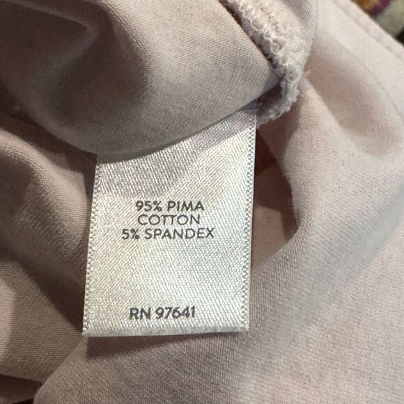 J Jill Fit Wrap Back Tunic EUC Small Light Rosy Pink - Picture 4 of 7